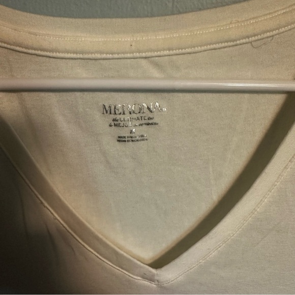 White v neck Merona Top - Picture 3 of 3